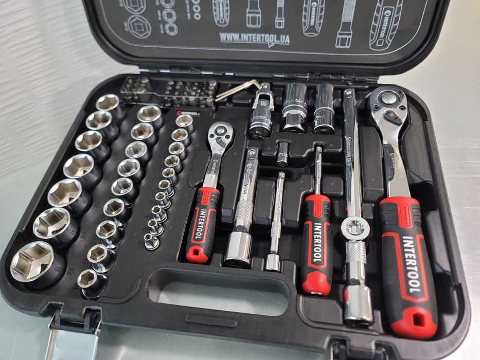 Набор инструментов головок Intertool Storm ET-8073 Новый Гарантия Проф