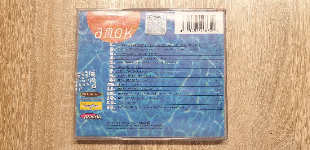 Amok_Składanka_Płyta CD_Oryginał (hologram)