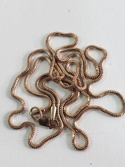 Ланцюжок жіночій золотий (Мишиний хвіст) 55см,585пр,4.6грамма.