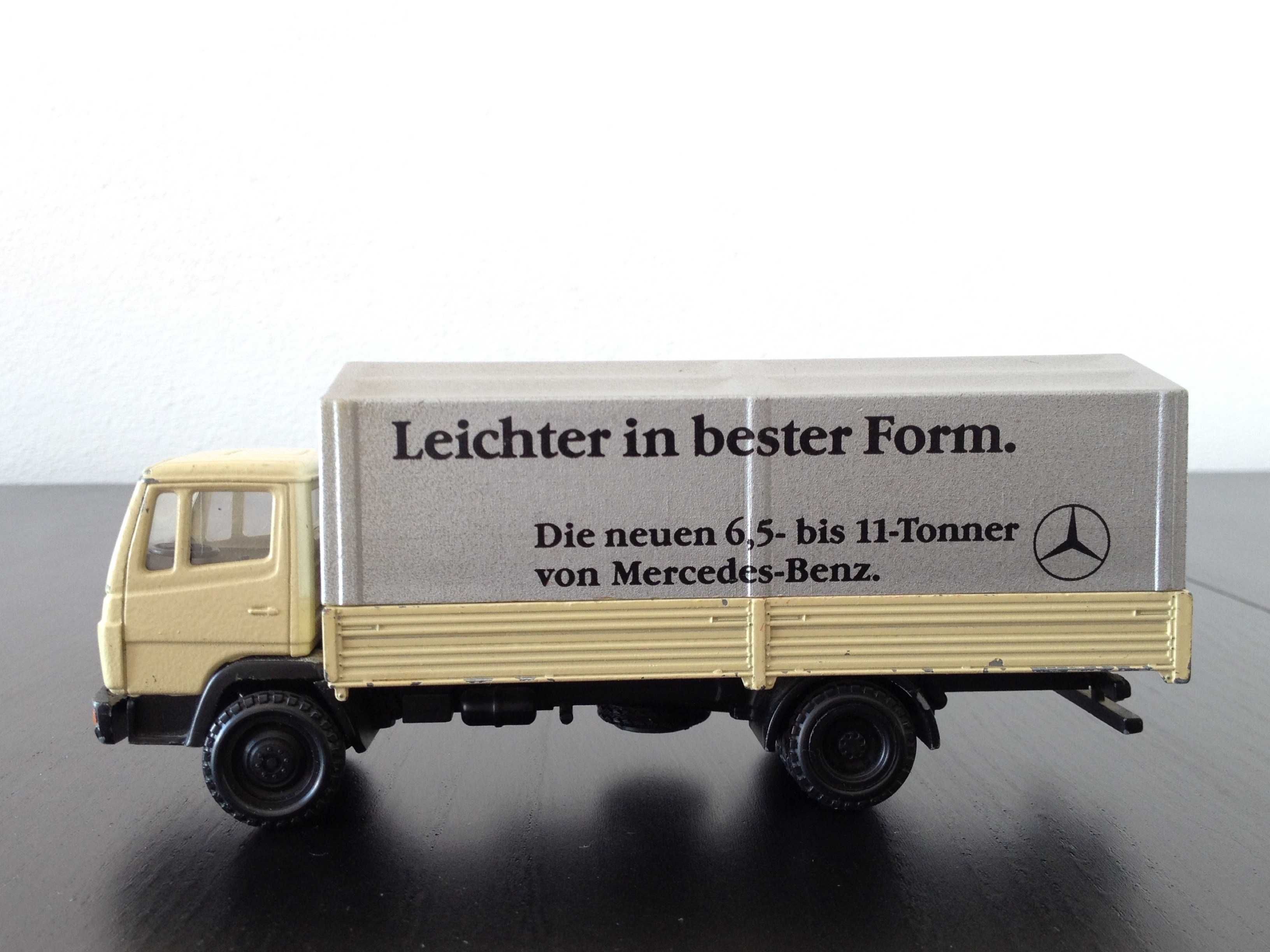 2x 1:50 NZG Mercedes LK Camião