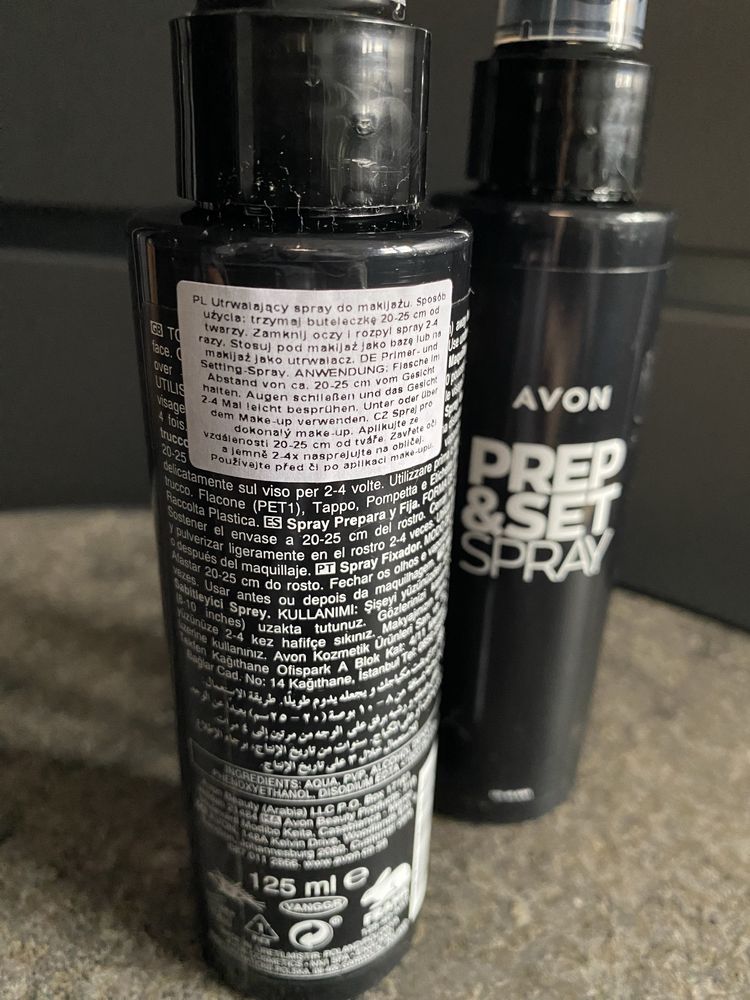 Avon Utrwalający spray do makijażu , Prep&set nowy