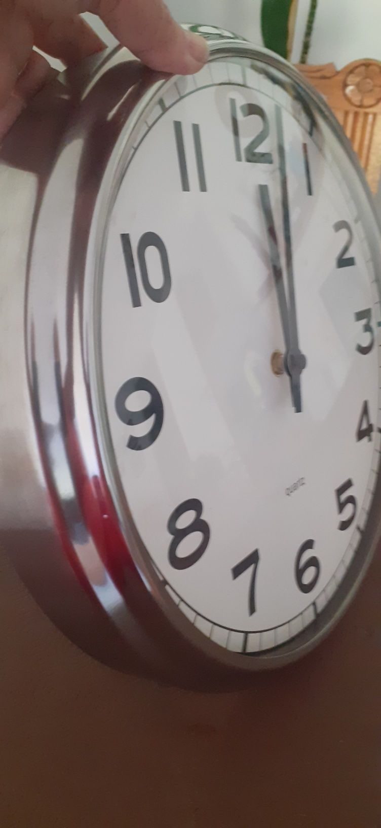 Relógio de quartz de parede
