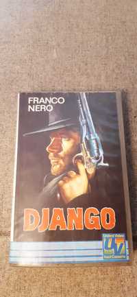 kaseta vhs, okładka django franco nero