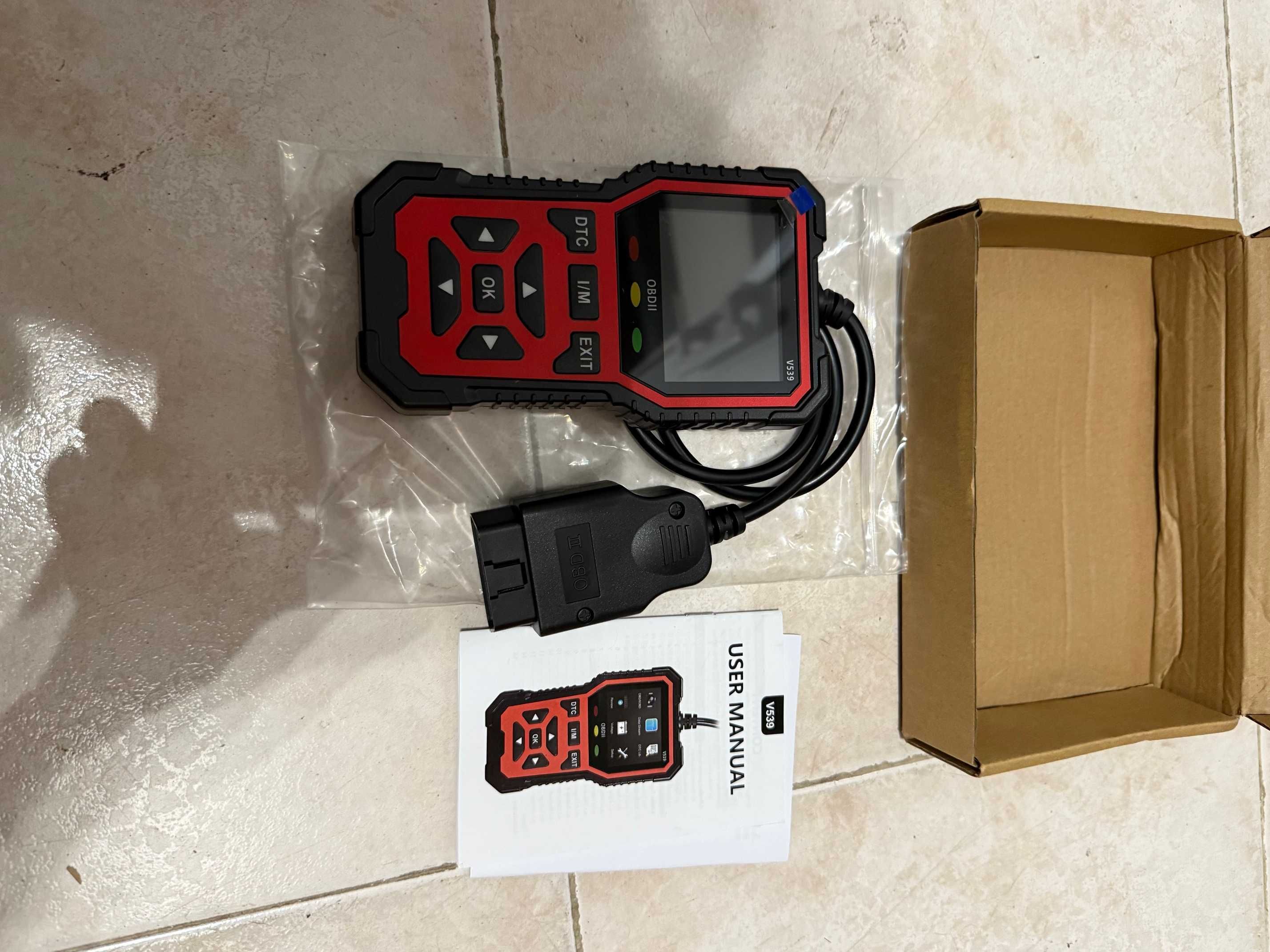 Máquina de auto diagnóstico OBD II (V539)
