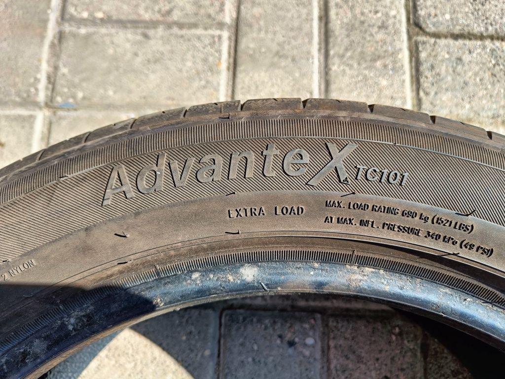 Opona letnia 205/55R17 Triangle Advantex TC101 pojedynka 5mm 2020
