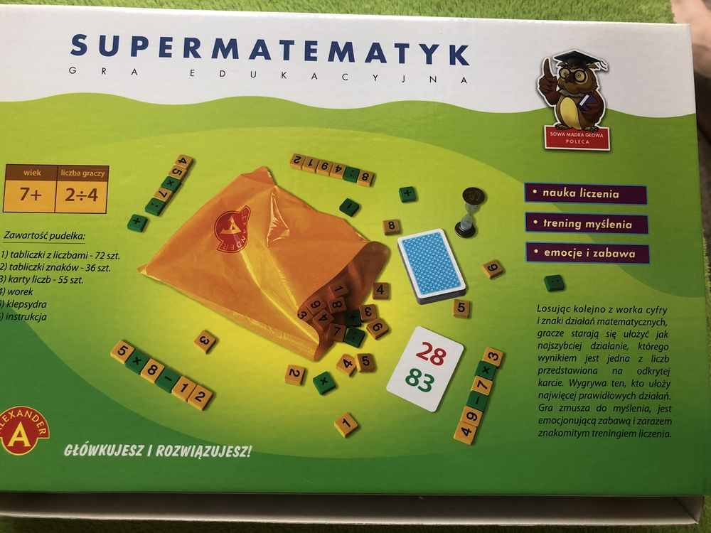 Gra matematyczna Supermatematyk