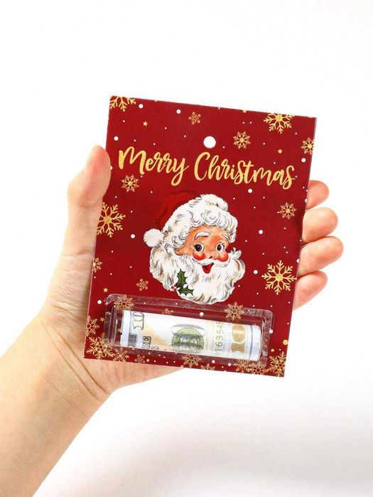 Świąteczna Karta prezentowa na pieniądze/bony