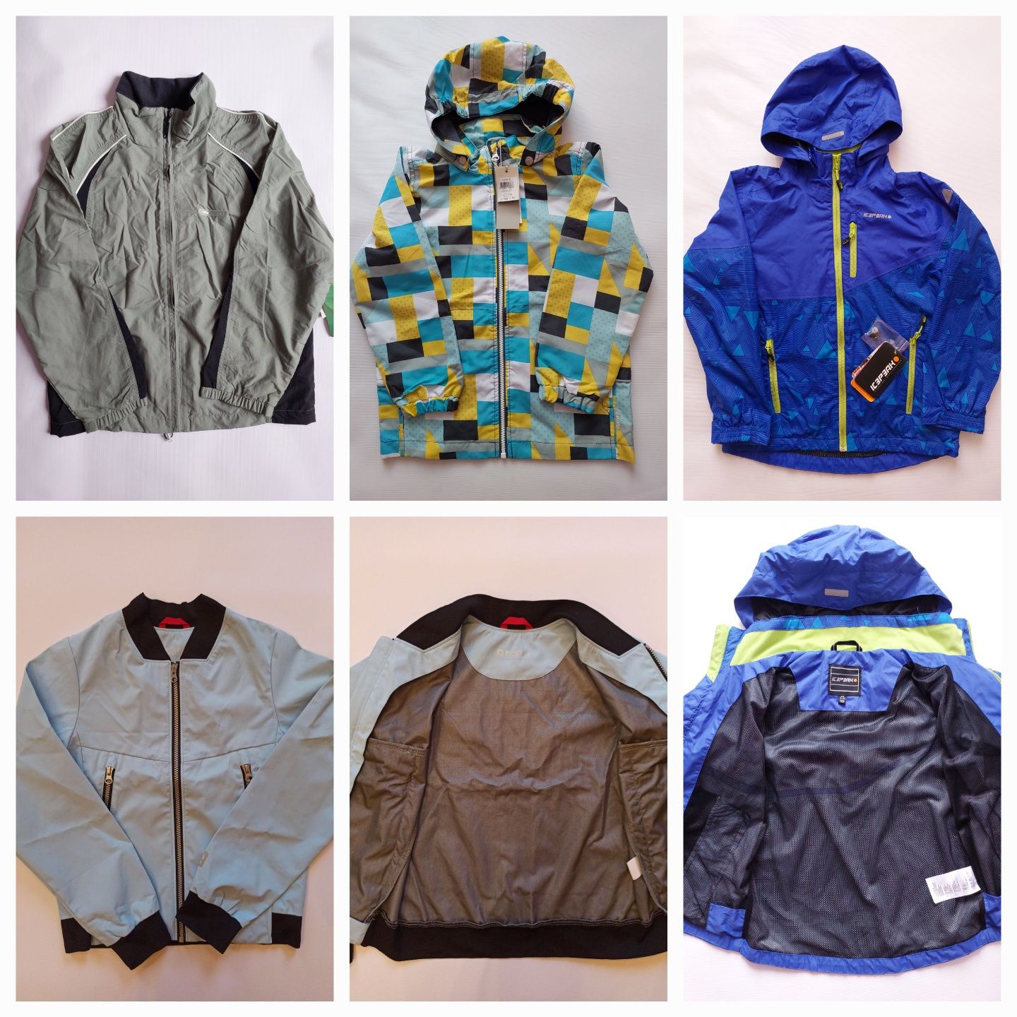 Демісезонна куртка вітрівка Softshell Reimatec Reima Icepeak Name It