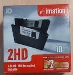 Caixa de disquete selada IBM PC MS DOS