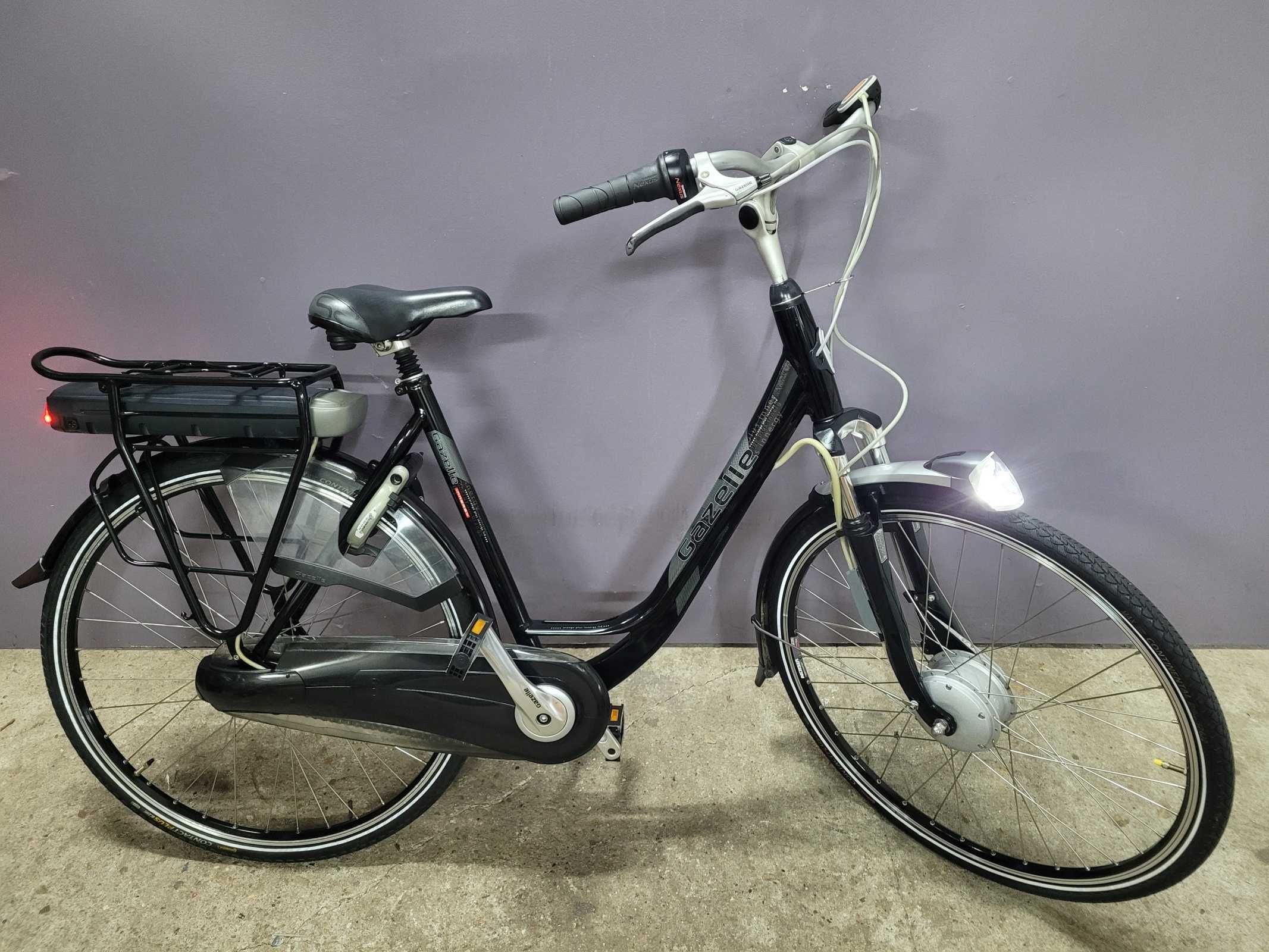 Rower elektryczny GAZELLE ORANGE PLUS 1800 km 11ah 36v Koszyk GRATIS!!