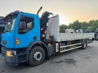 RENAULT PREMIUM 340 GRUA PALFINGER CAIXA TOP !!!