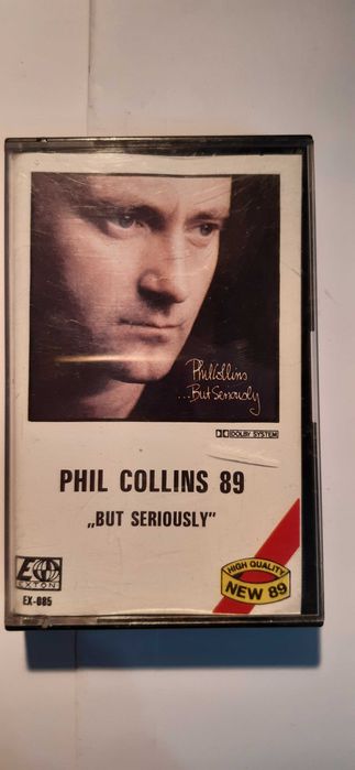 kaseta but seriously - phil collins 89 stare wydanie exton