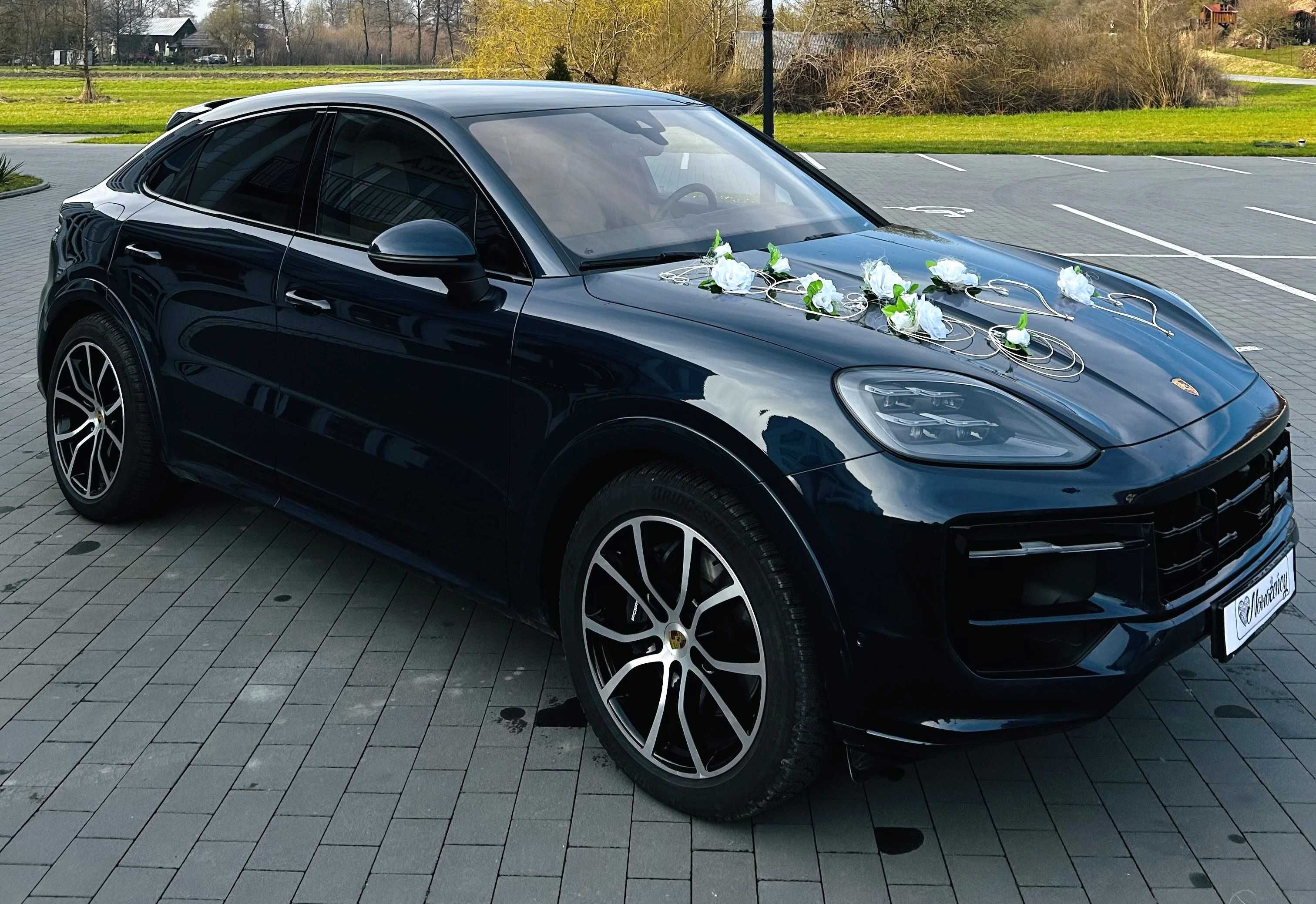 Auto do Ślubu, Wesele Porsche Cayenne 2024 Wynajem