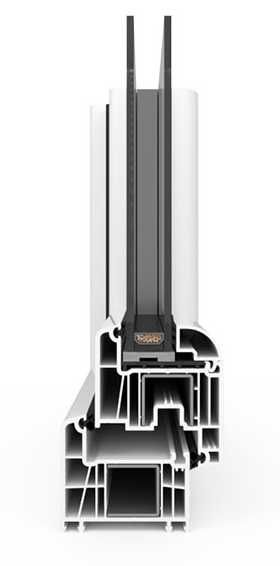 okno pcv OKRĄGŁE uchylne, średnica 1200mm