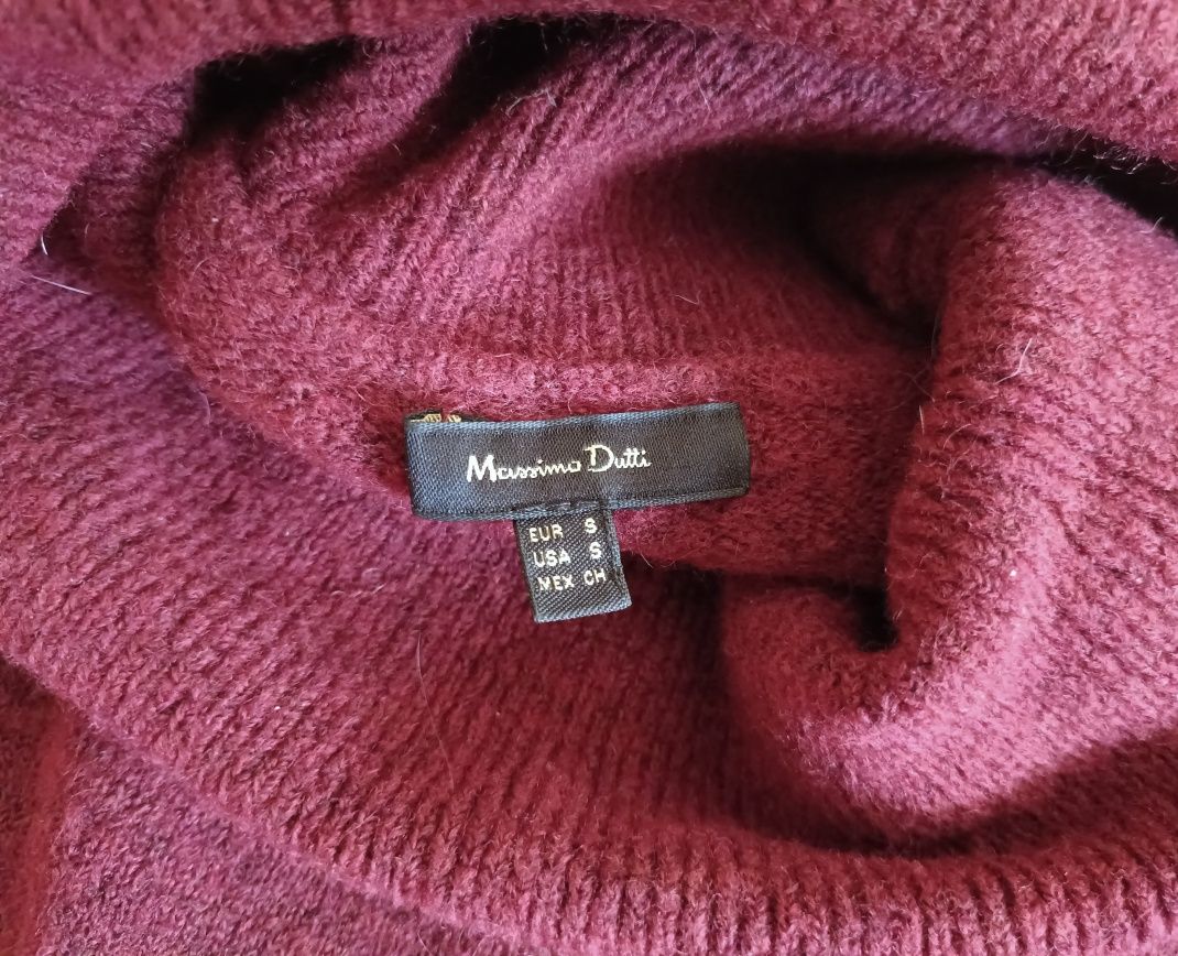 Massimo Dutti p.S/M оригінальний светр із суміши вовни