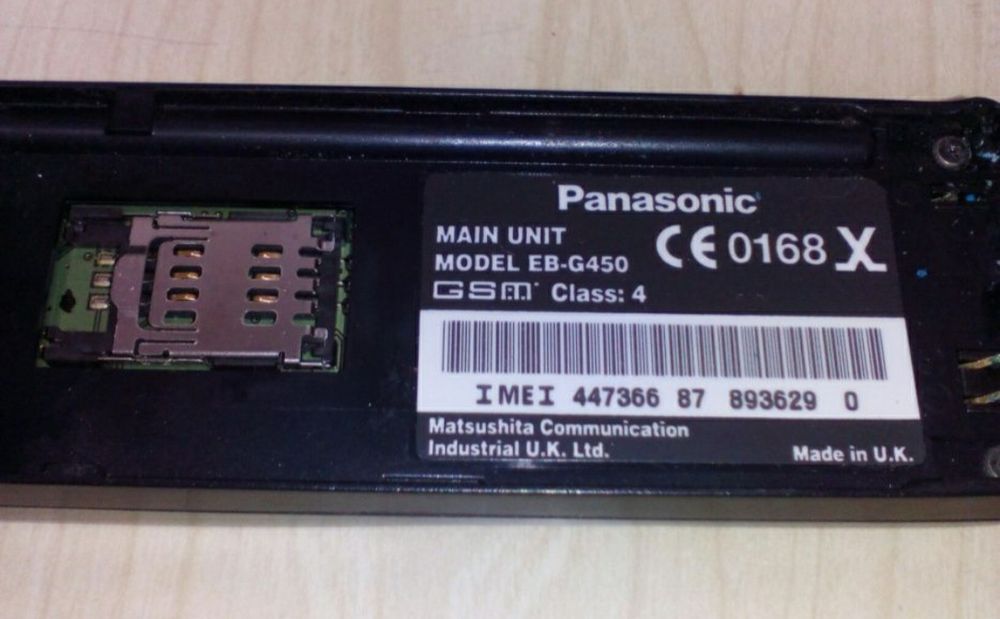 Telemóvel Vintage: Panasonic GSM.