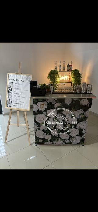 Mobilny DrinkBar  I Bar Kawowy I Barman na Wesele Urodziny Osiemnastkę
