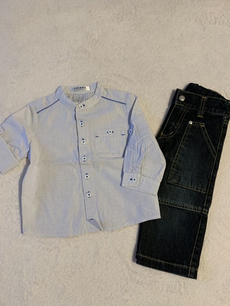 Calça ganfa Caracol+ camisa La Redoute