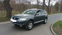 Zamiana•Touareg 4x4• 4,2MPI+GAZ 310KM•Bezwypadkowy•Bez Pnełmatyki•