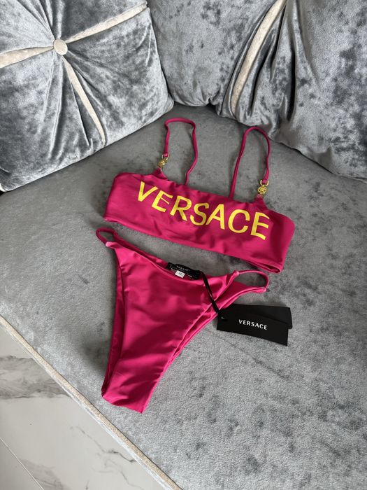 Розовый купальник люкс бренд