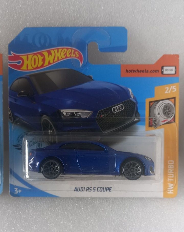 Audi rs 5 coupé hot wheels conjunto 3