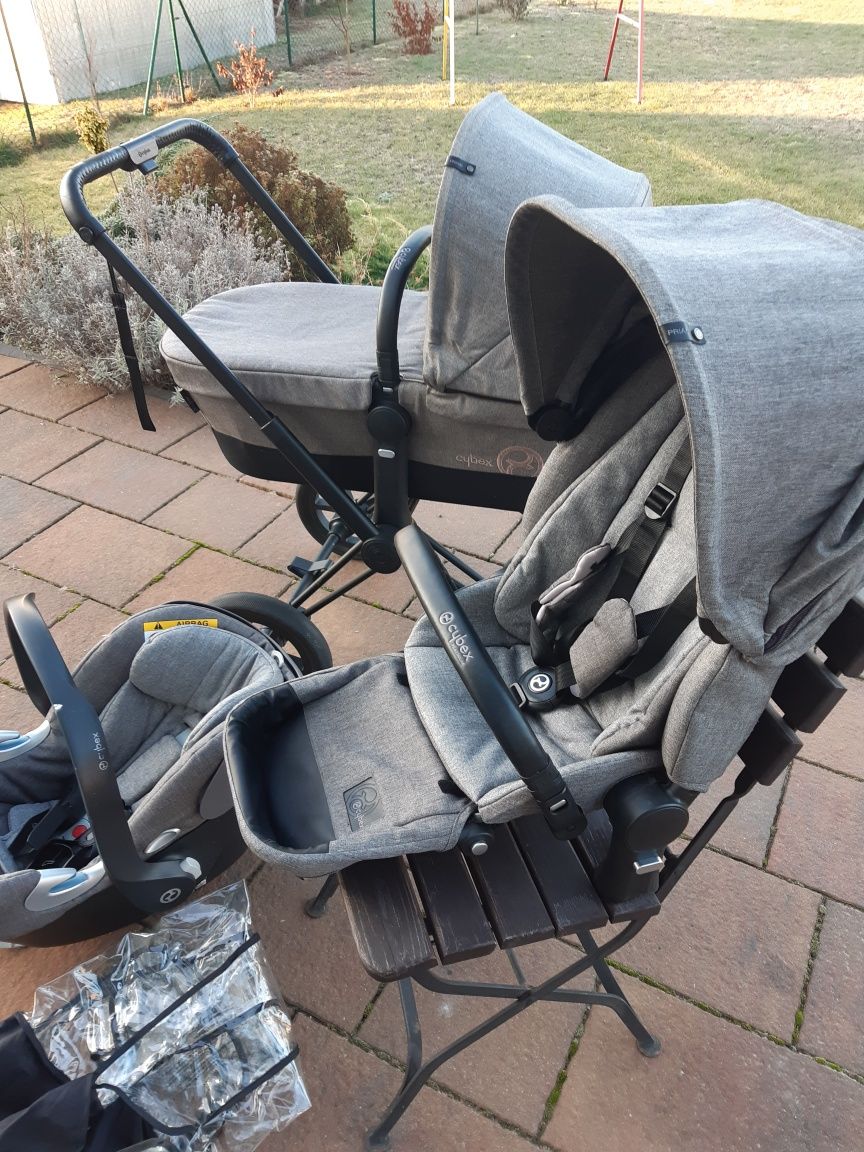 Wózek Cybex Priam Lux 3w1 Manhattan Grey