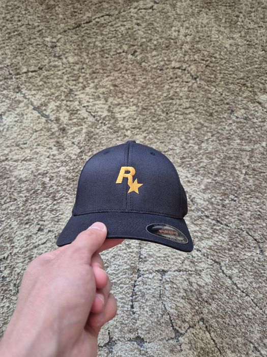 Official Baseball Cap Rockstar Games Navy and Gold size L/XL
