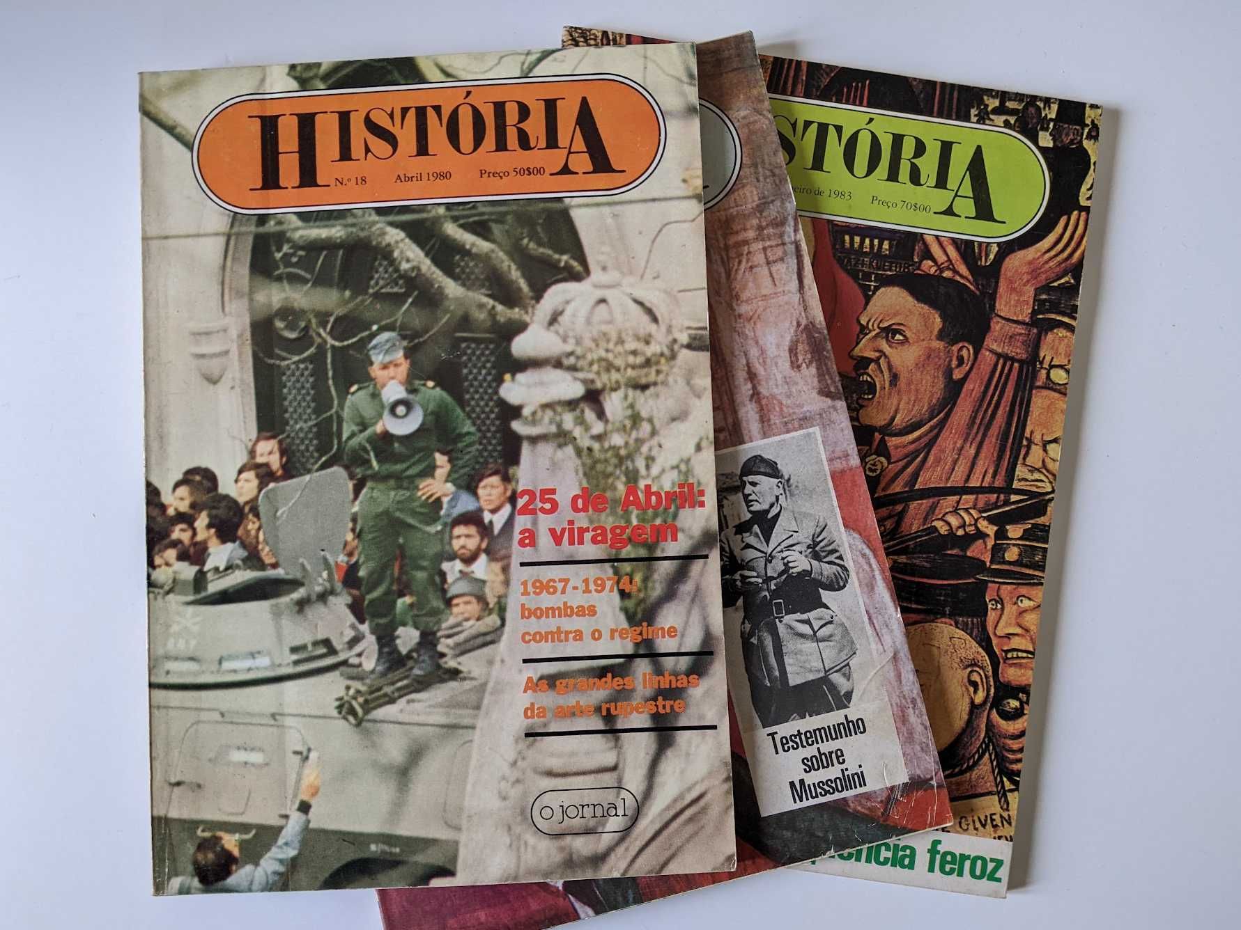 Revista História, 1982-85, ed. Publicações Projornal