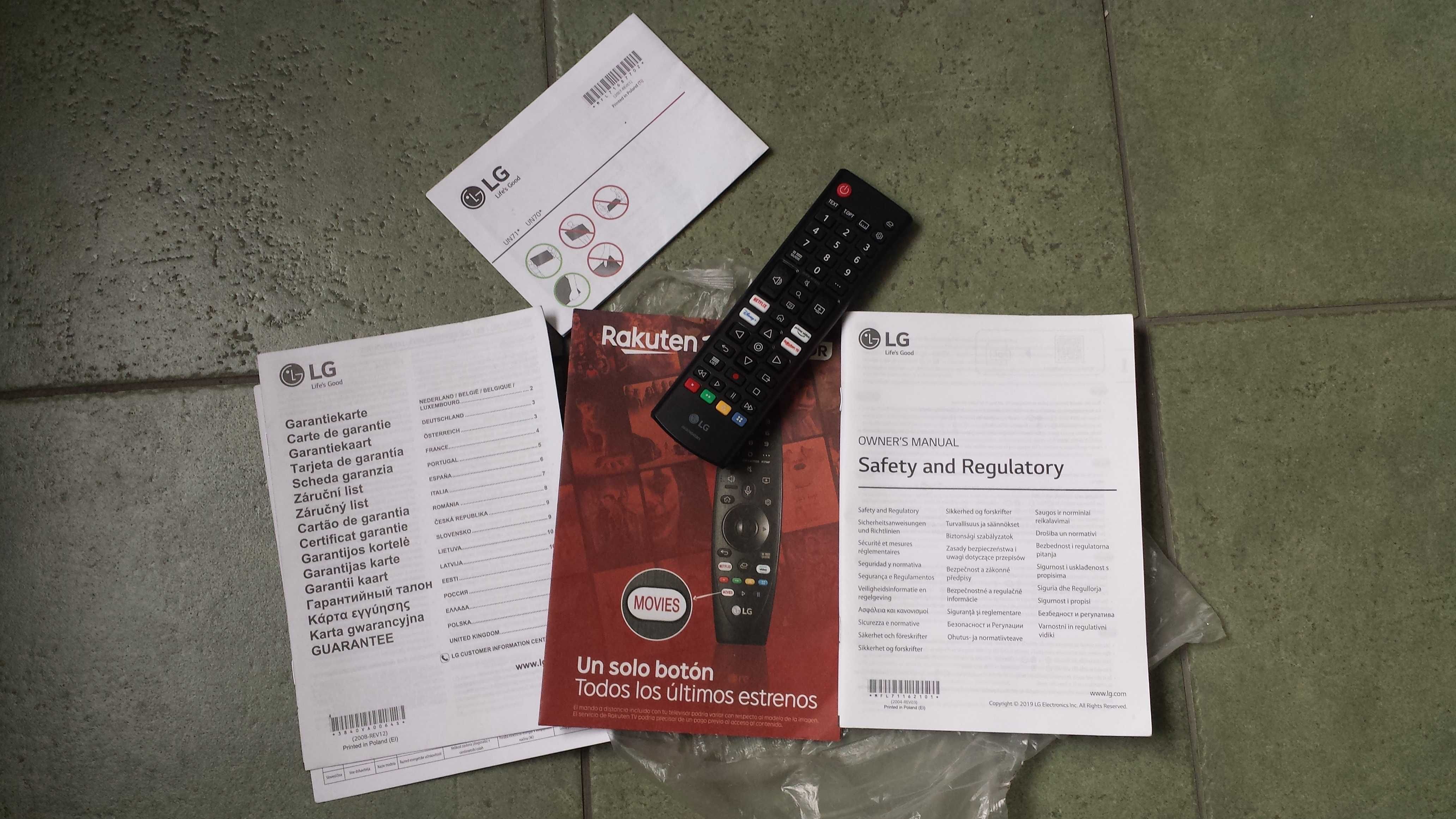 Smart TV LG55UN71003 4K UHD DVB-T2