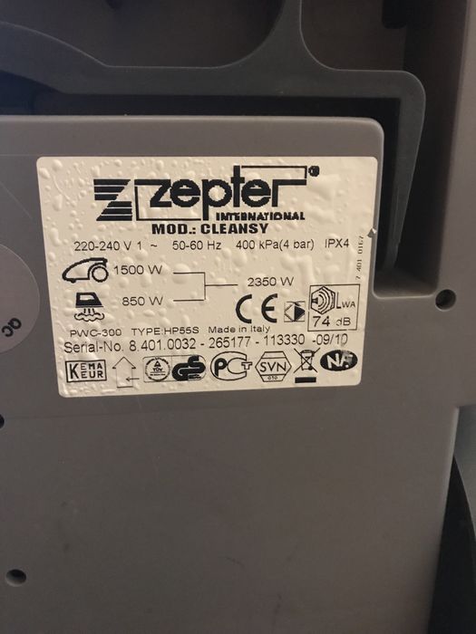 Парогенератор-праска ZEPTER.