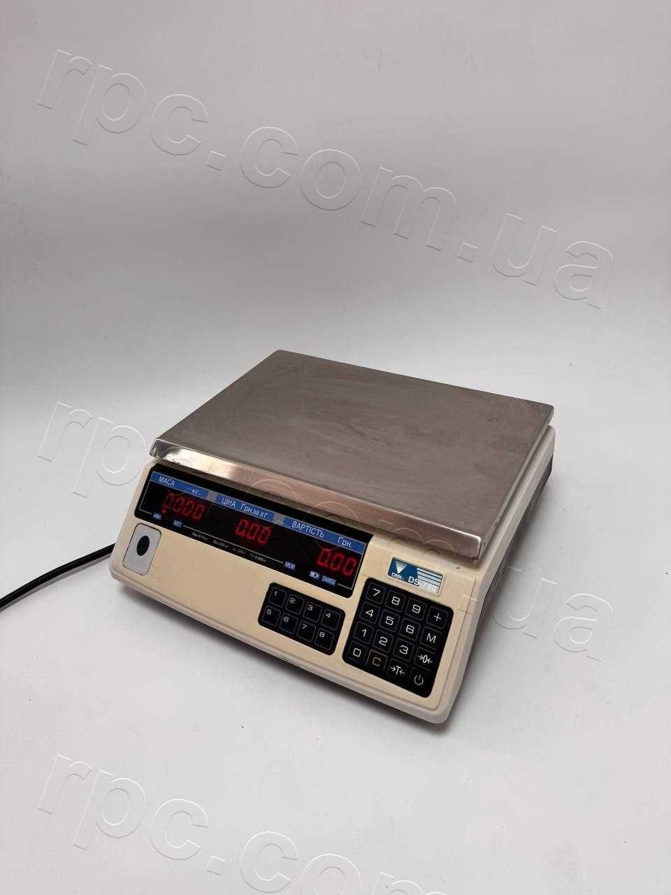 Ваги торгові електронні Digi DS-788P, Digi DS-788B 15 кг