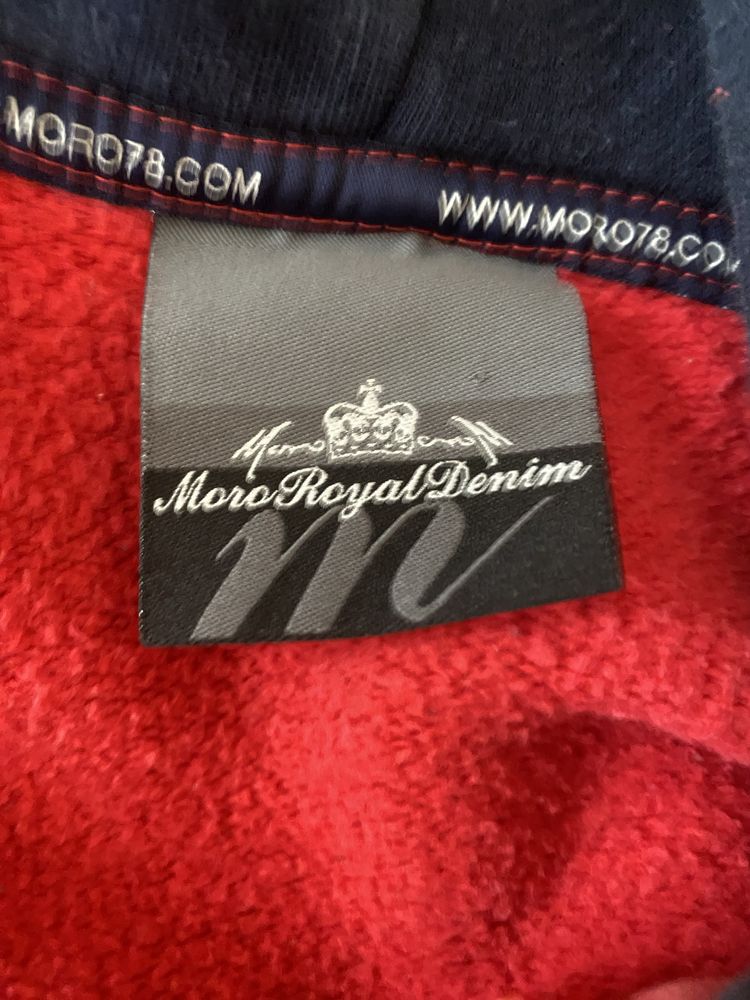 Moro Sport Bluza  rozpinana z kapturem klasyk