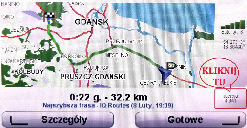 Renault Carminat TomTom Mapy 2025 (11.50) Radary korki TMC Polske menu