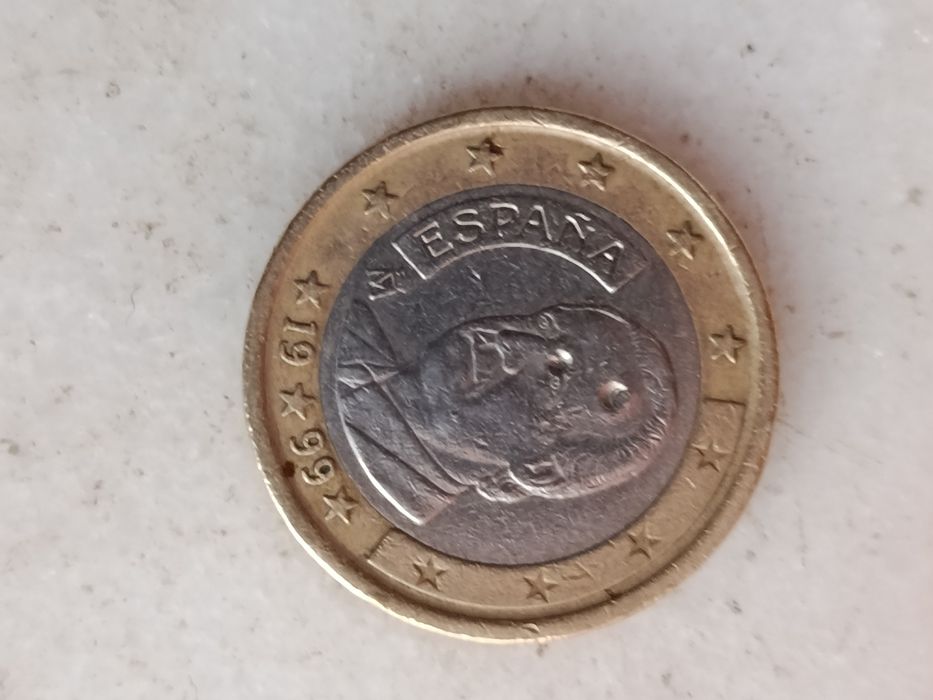 Moeda Espanhola 1 euro