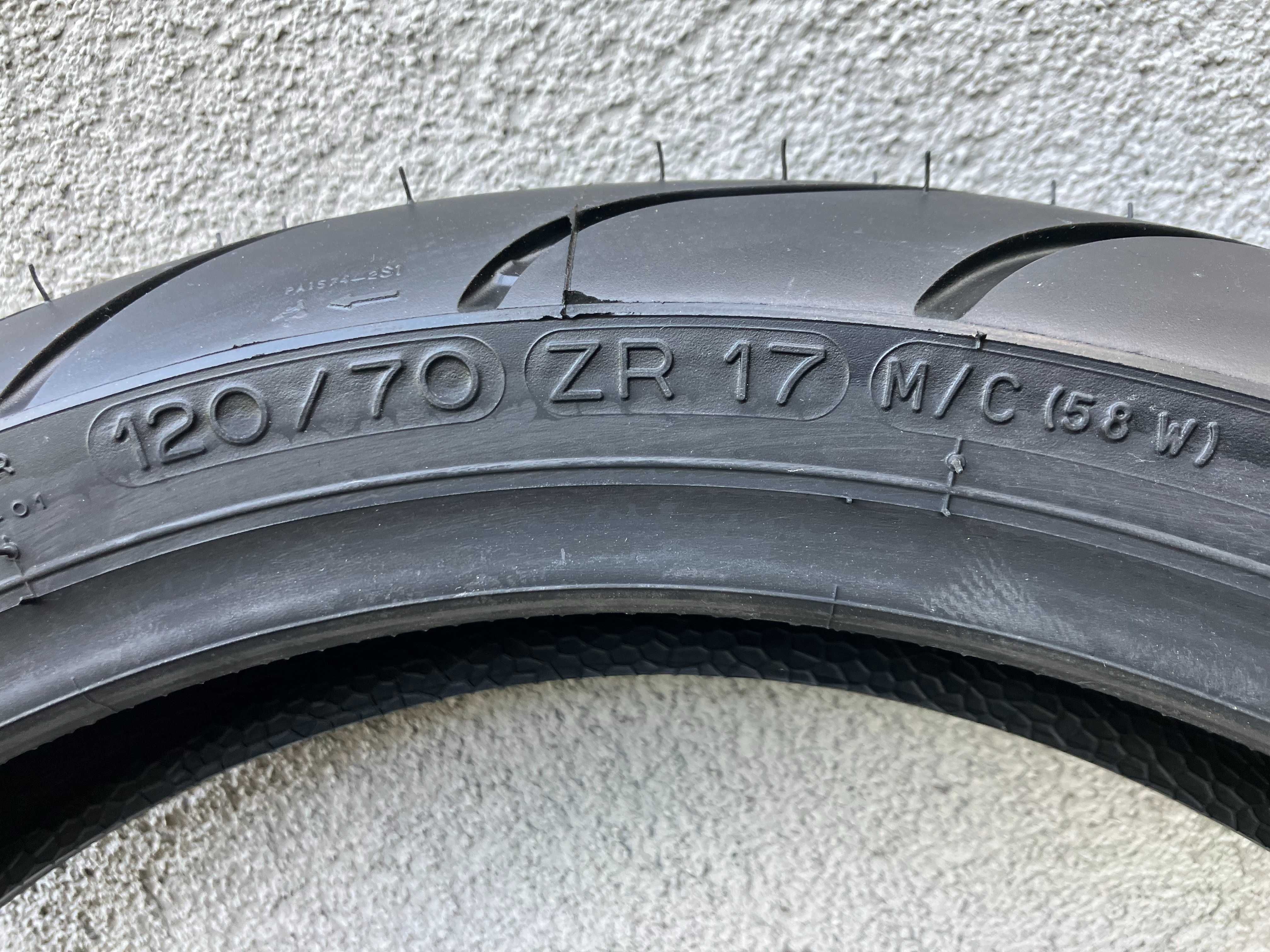 120/70ZR17 Michelin Pilot Power 2CT RS RSV CB CBR VFR VTR Ninja R6 R1