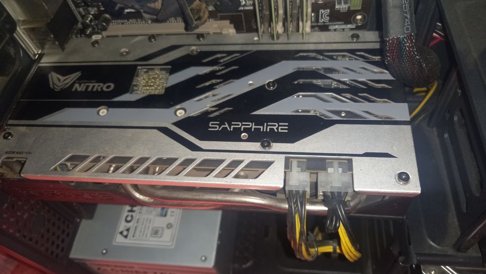 Игровoй пк Rx570sapphire 8gb+i5 4440 32gb озу пк