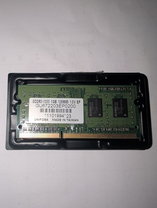 Pamięć RAM 1GB GDDR3-1333