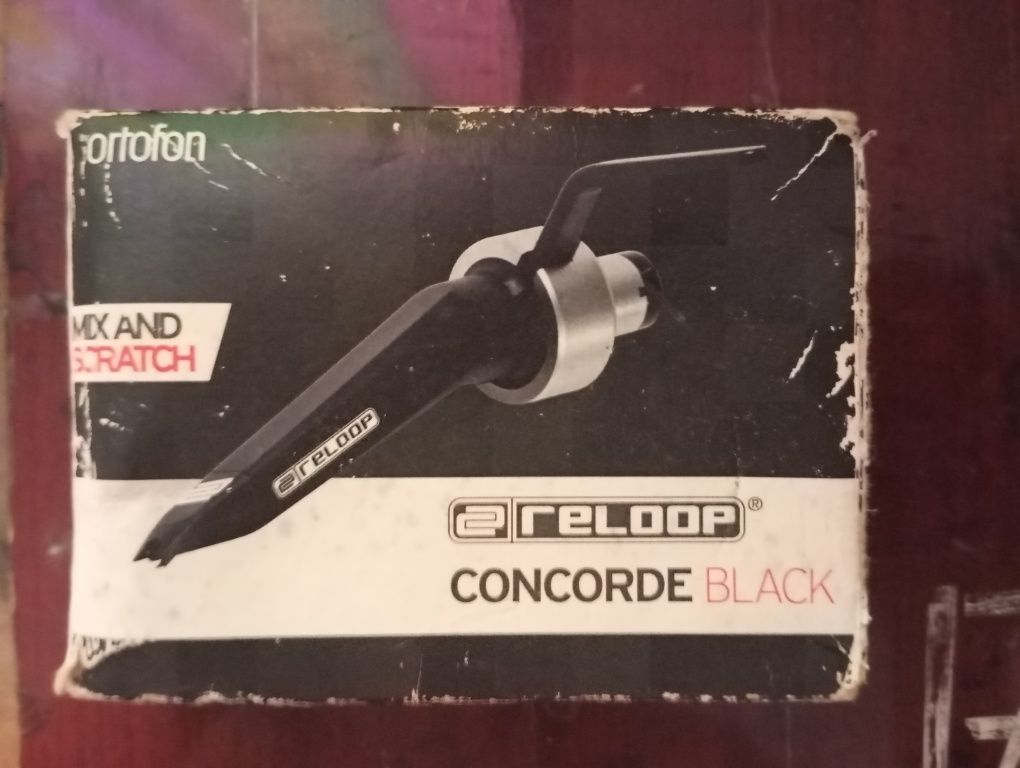 Concorde ortofon black - NOVA - c/caixa (apenas cabeça mix&scratch sem