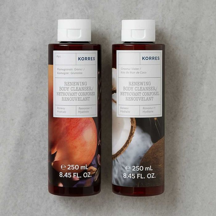 Zestaw Korres – żele pod prysznic Pomegranate + Coconut Water
