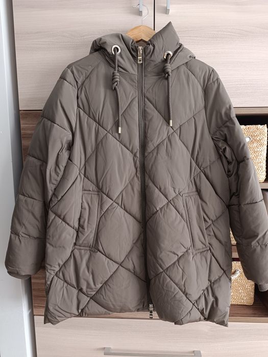 Kurtka zimowa ciążowa oversize rozm. S/M