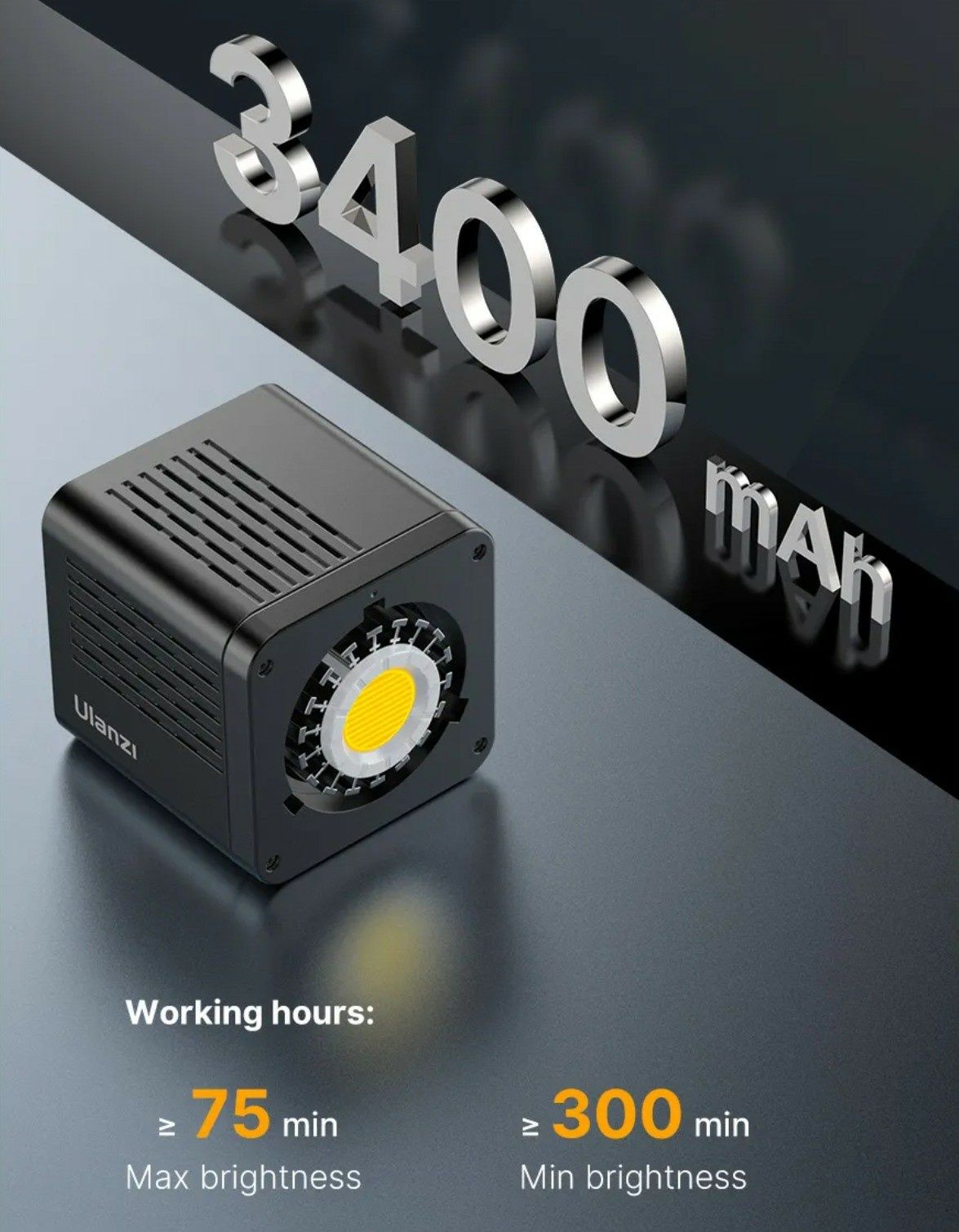 Ulanzi 40 Вт 2500K-6500K