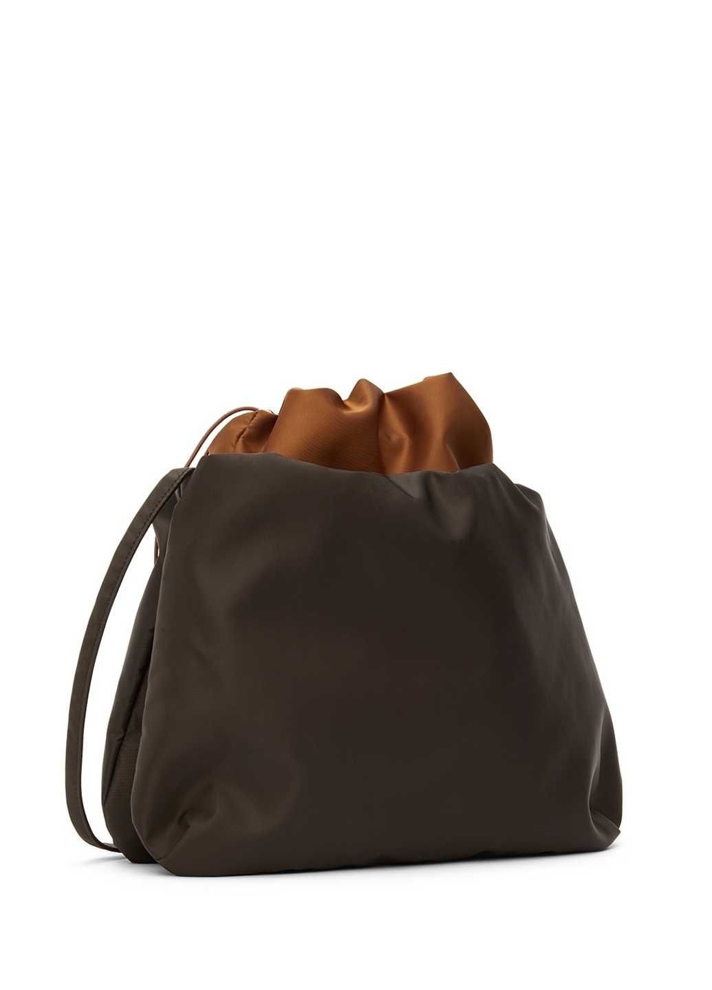 Сумка The Row Bourse Nylon Shoulder Bag Brown