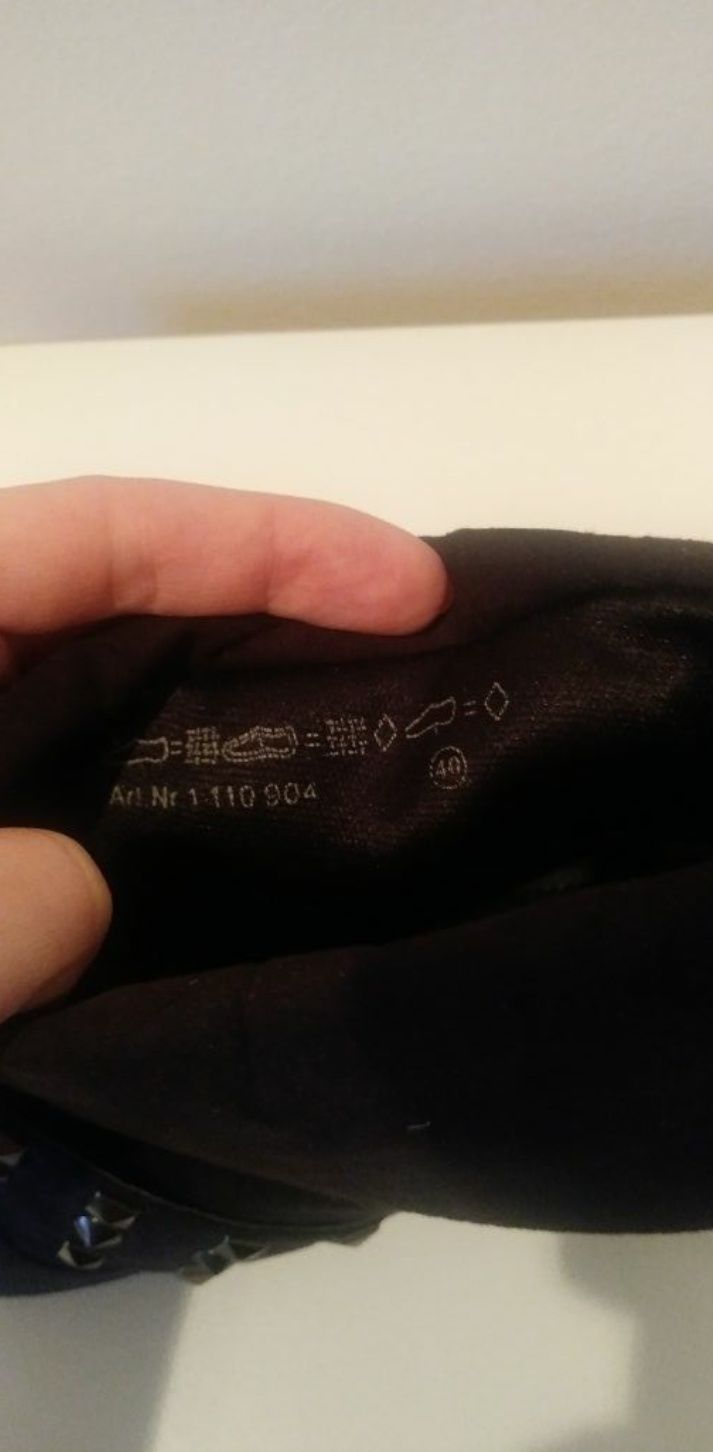 Botki Deichmann rozmiar 40