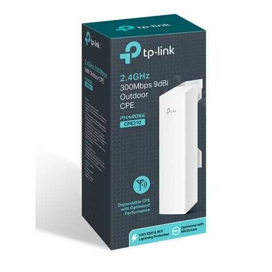 TP-Link CPE210 Punto de Acesso Exterior Wifi 300Mbps