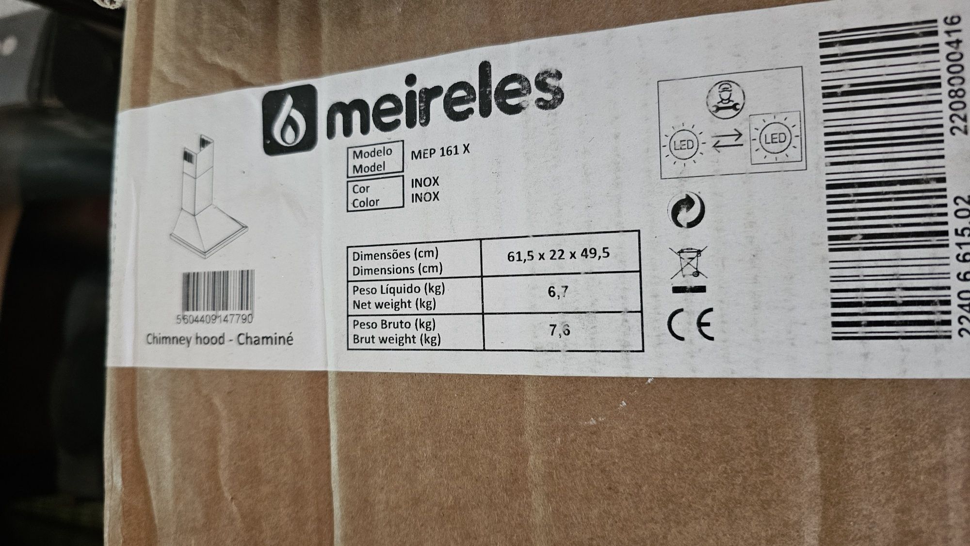 Exaustor Meireles Novo