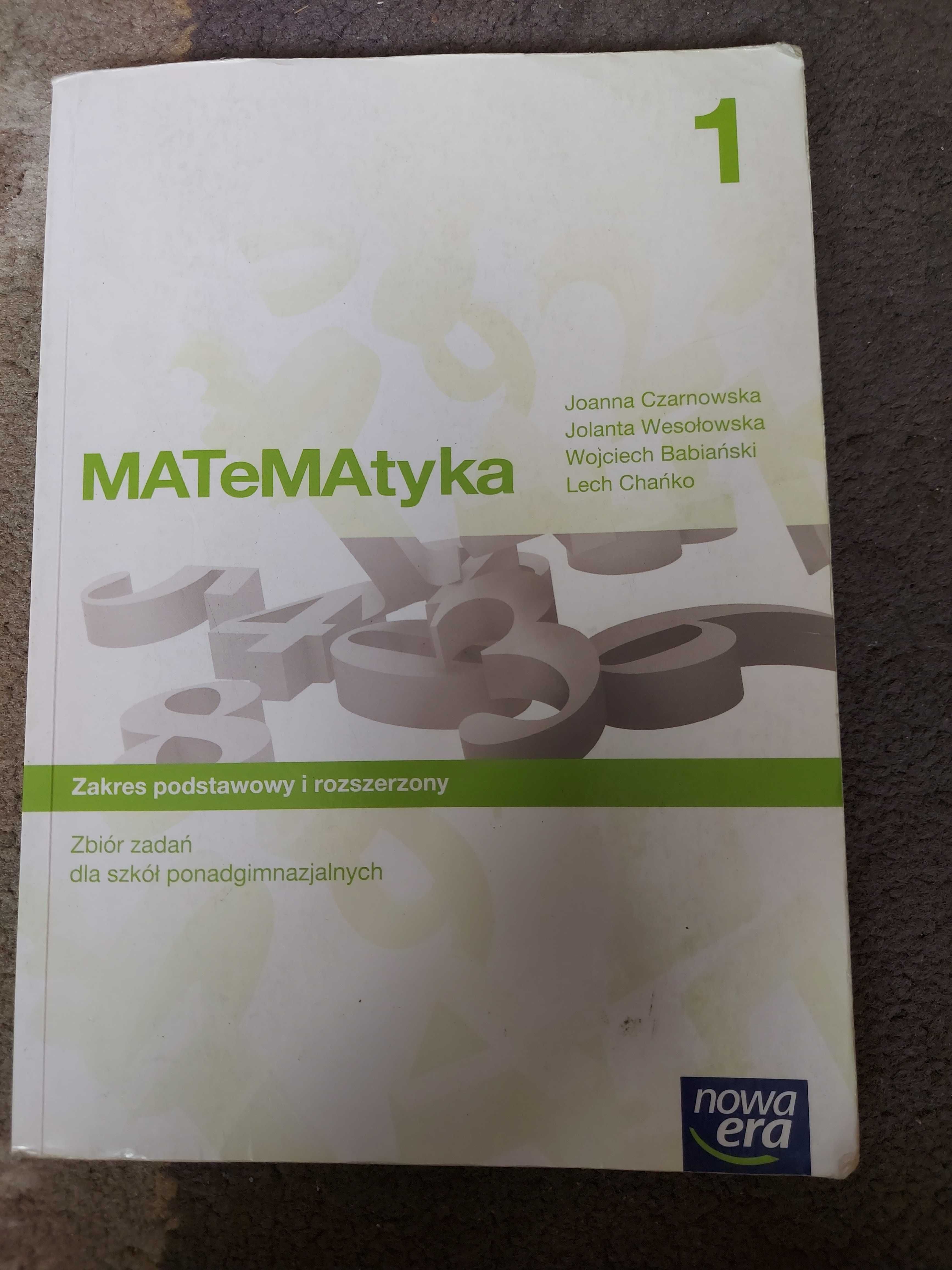 Matematyka 1 - zakres podstawowy i rozszerzony