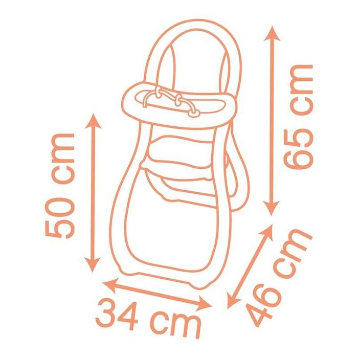 Стільчик "Бебi Ньорс. Терракотова пудра" для годування, 2 аксес.,