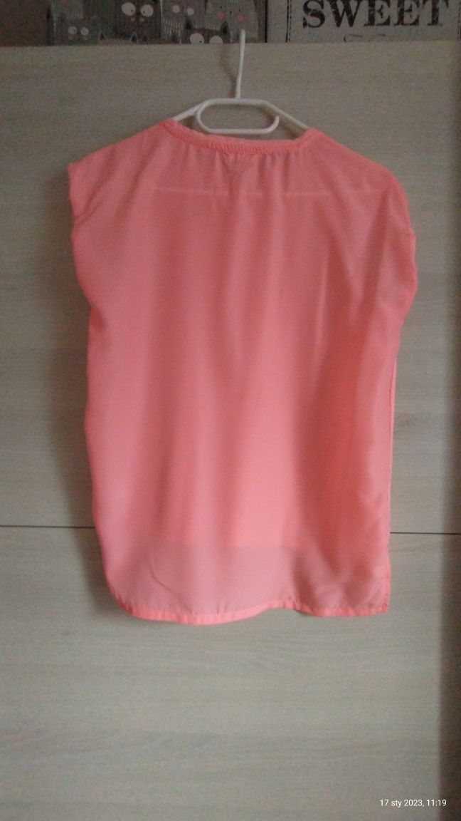T-shirt różowy  xs