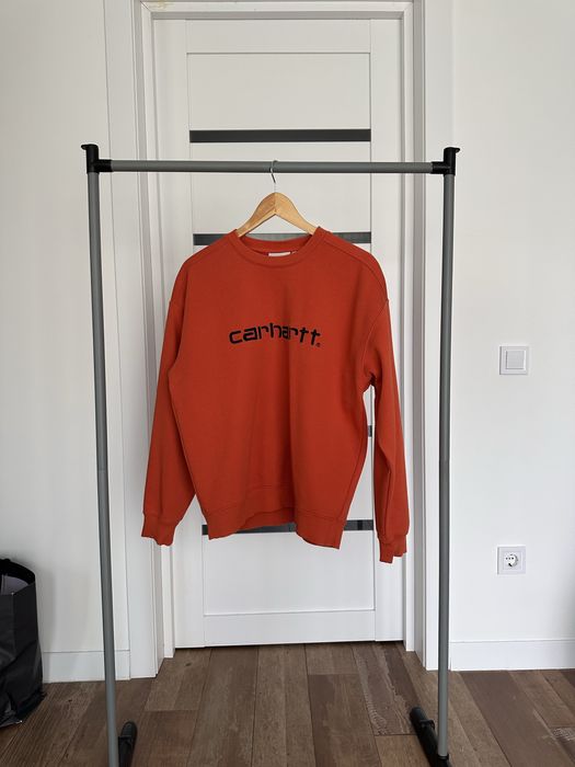 Світшот Carhartt у гарбузовому кольорі, розмір S