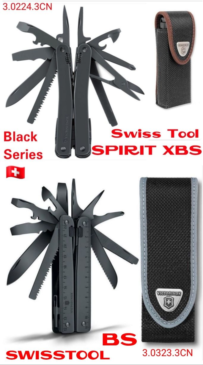 Victorinox SWISSTOOL 3.0224.L 3.0327.L 3.0236.L Мультитул SPIRIT X MX